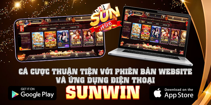 Cá cược thuận tiện với phiên bản website và ứng dụng điện thoại