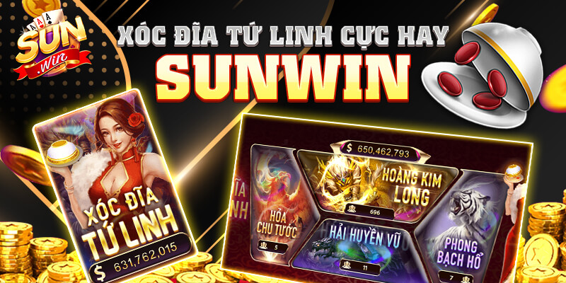 Xóc đĩa Tứ Linh cực hay