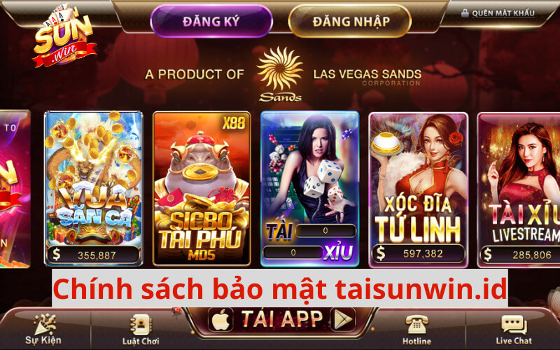 Chính sách bảo mật Taisunwin.id – Đảm bảo an toàn thông tin