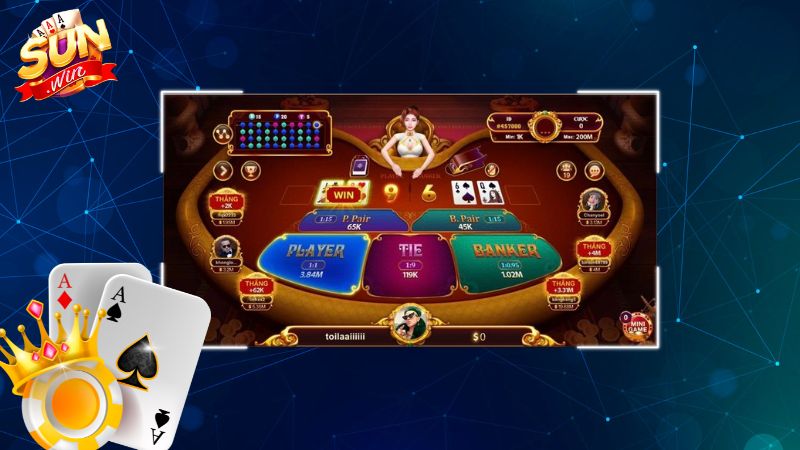 Tỷ lệ trả thưởng của game Baccarat Sunwin
